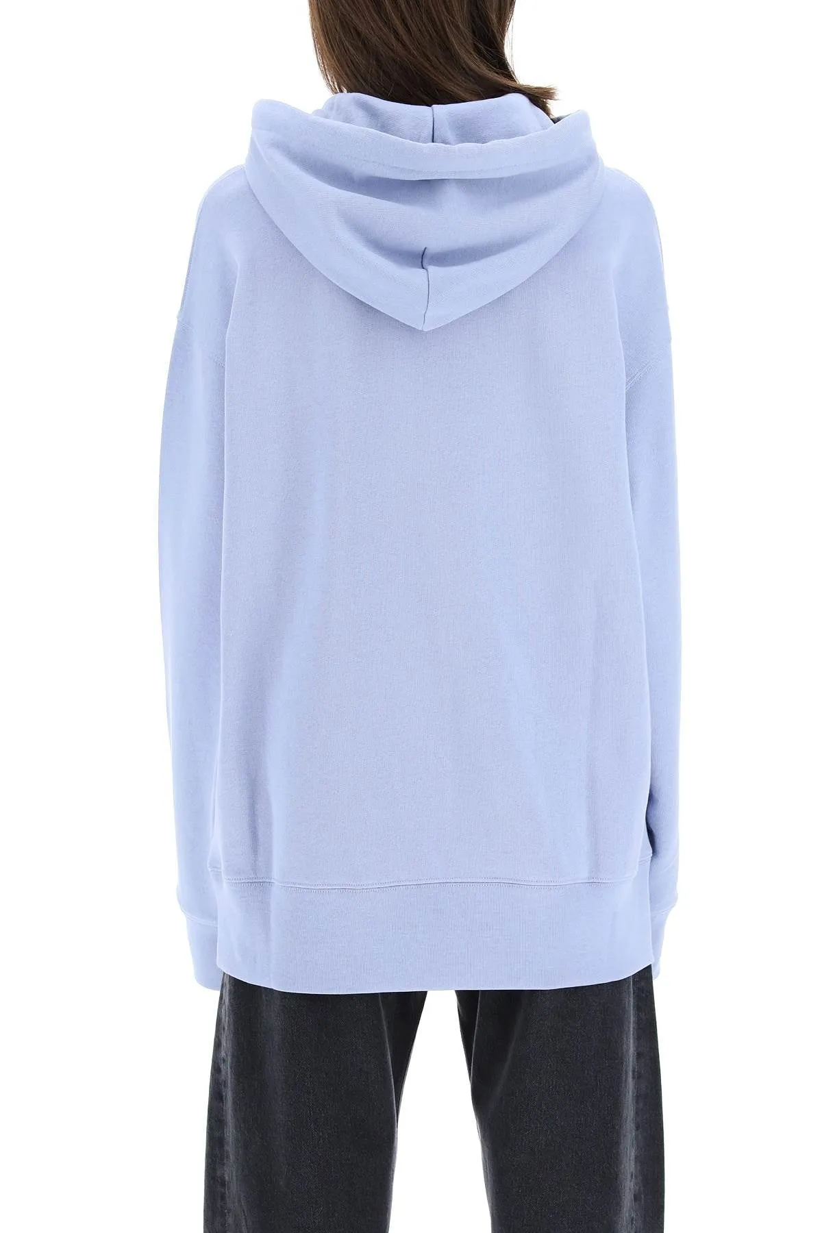 Acne Studios Face Patch Logo Drawstring Hoodie