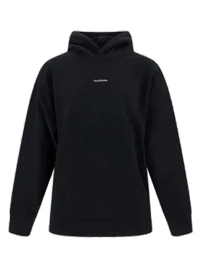 Acne Studios Logo Printed Long-Sleeved Hoodie