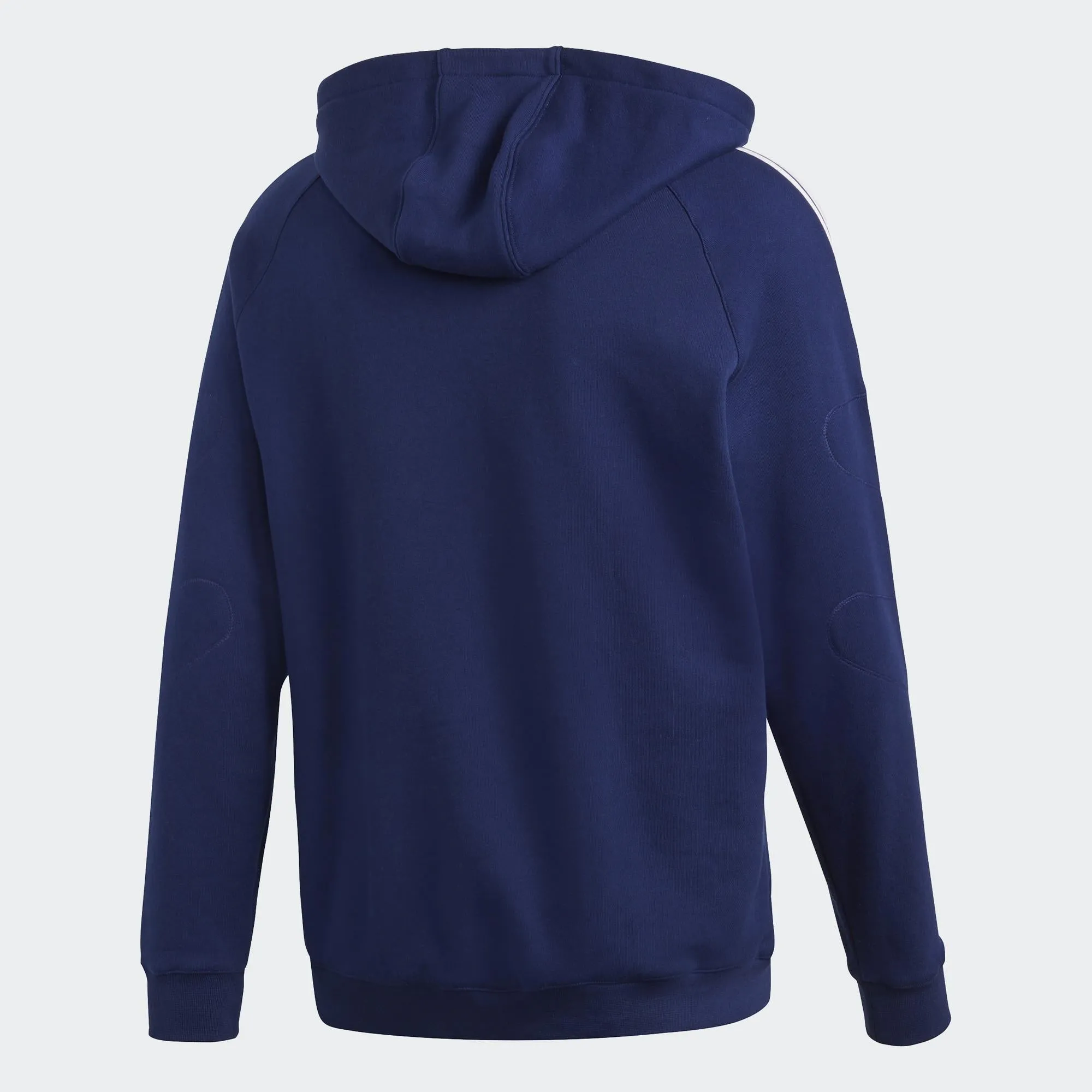 Adidas Originals Men's Flock Trefoil Hoodie - Blue