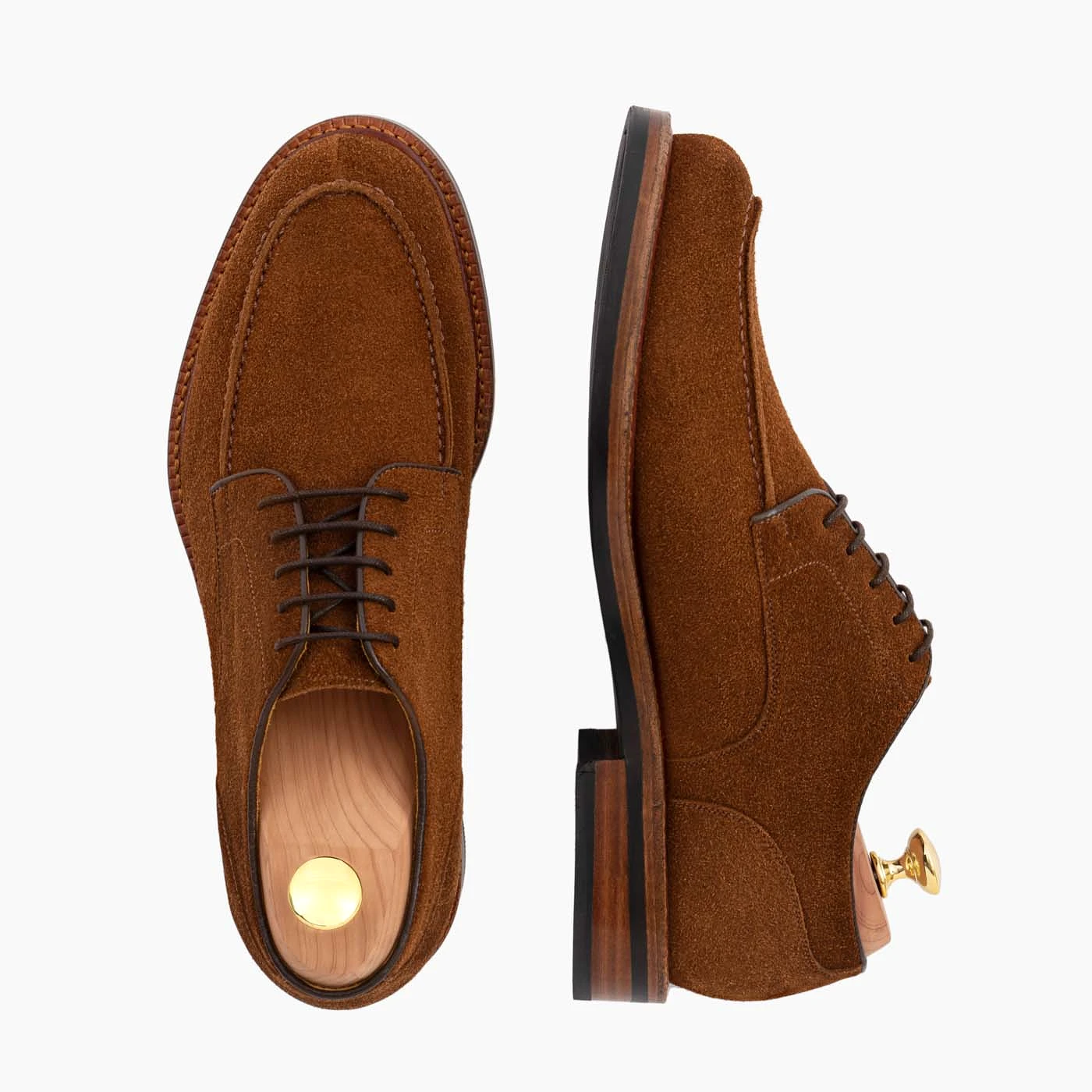 Anders Split Toe Derbies -  Suede - Men's