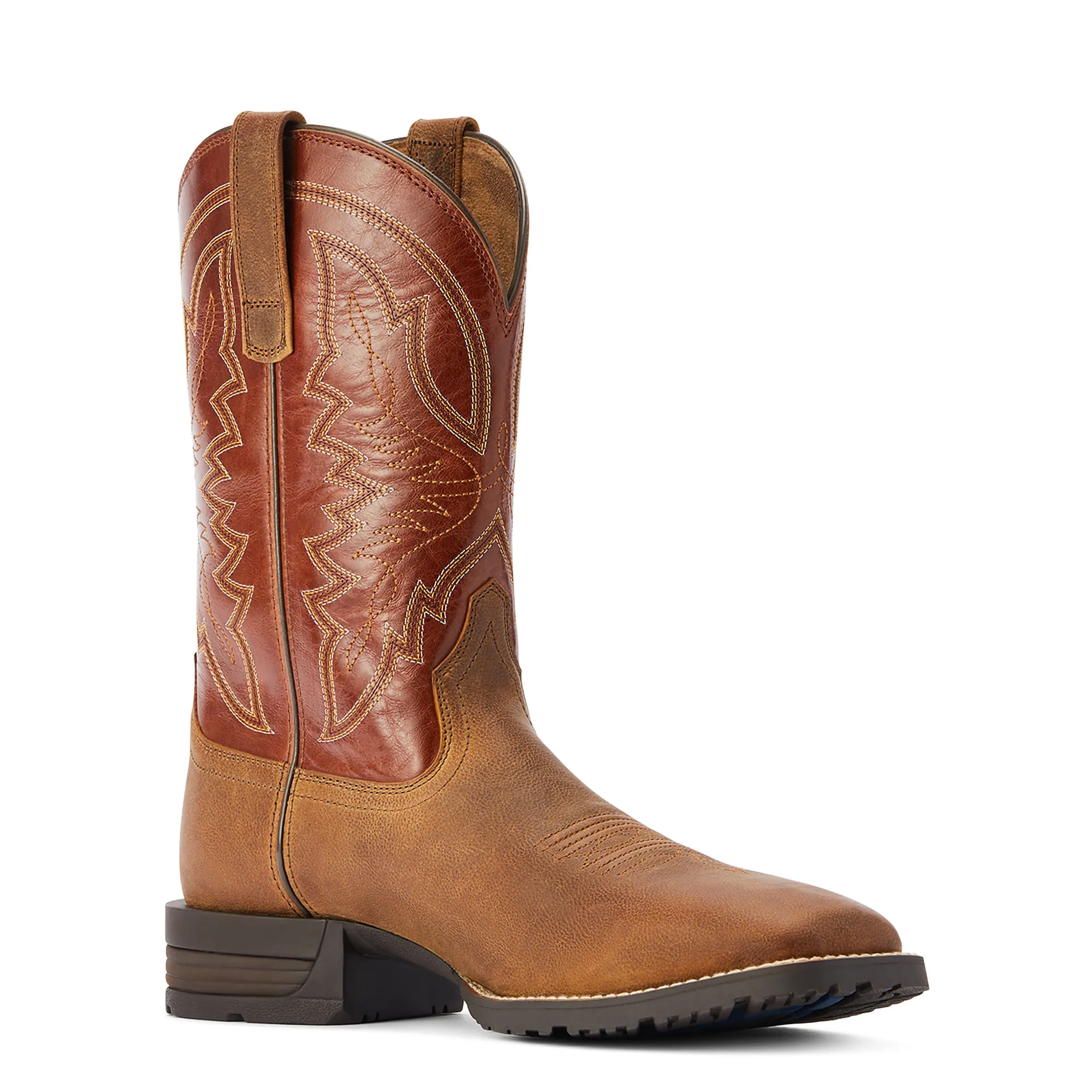 Ariat Mens Hybrid Ranchwork Western Boots