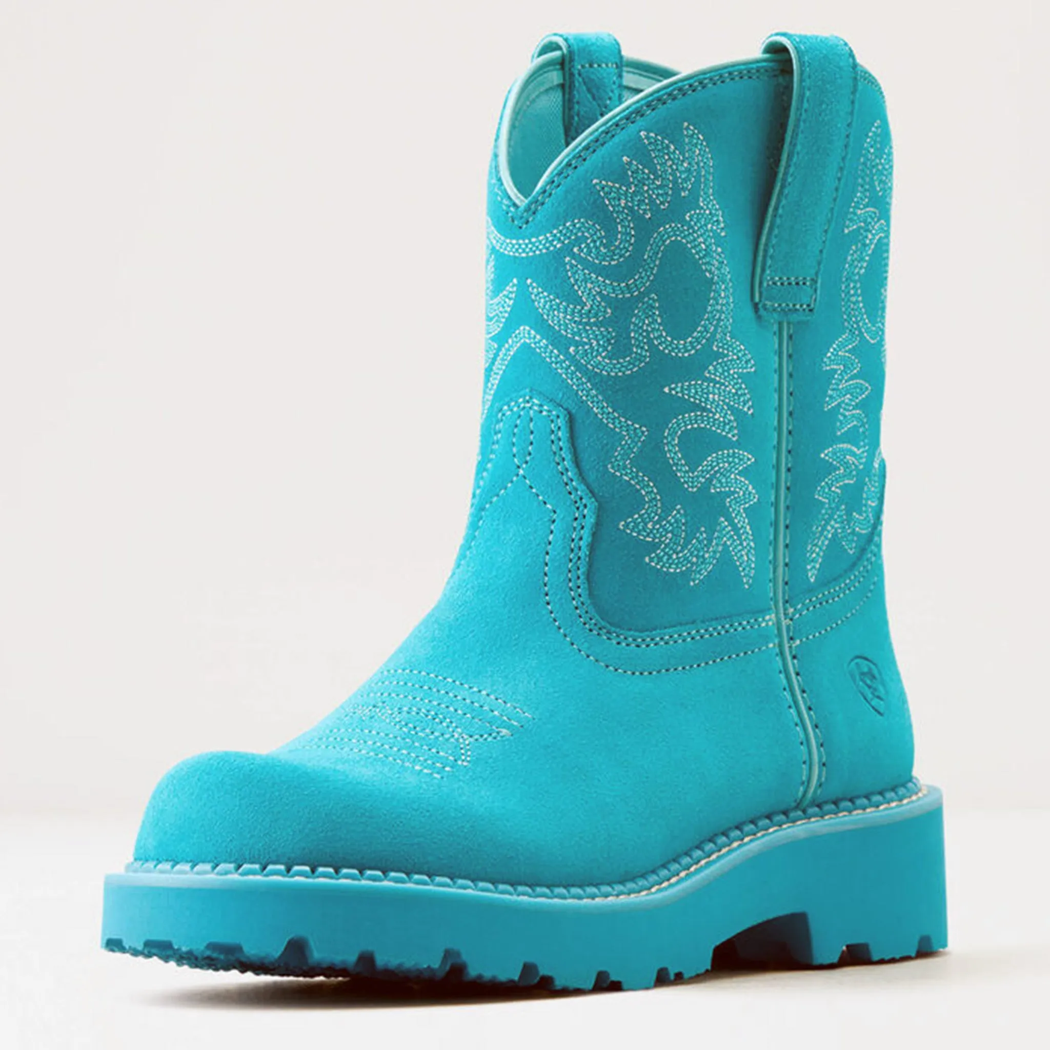 Ariat Women's Solid Turquoise Fatbaby Boots