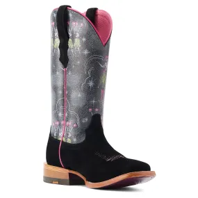 Ariat Womens Western Black Aloha Boots