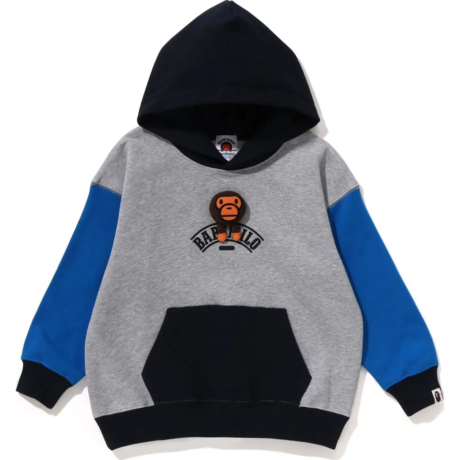 BABY MILO COLOR BLOCK PULLOVER HOODIE KIDS