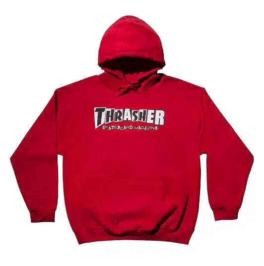 Baker x Thrasher Hoodie / Red