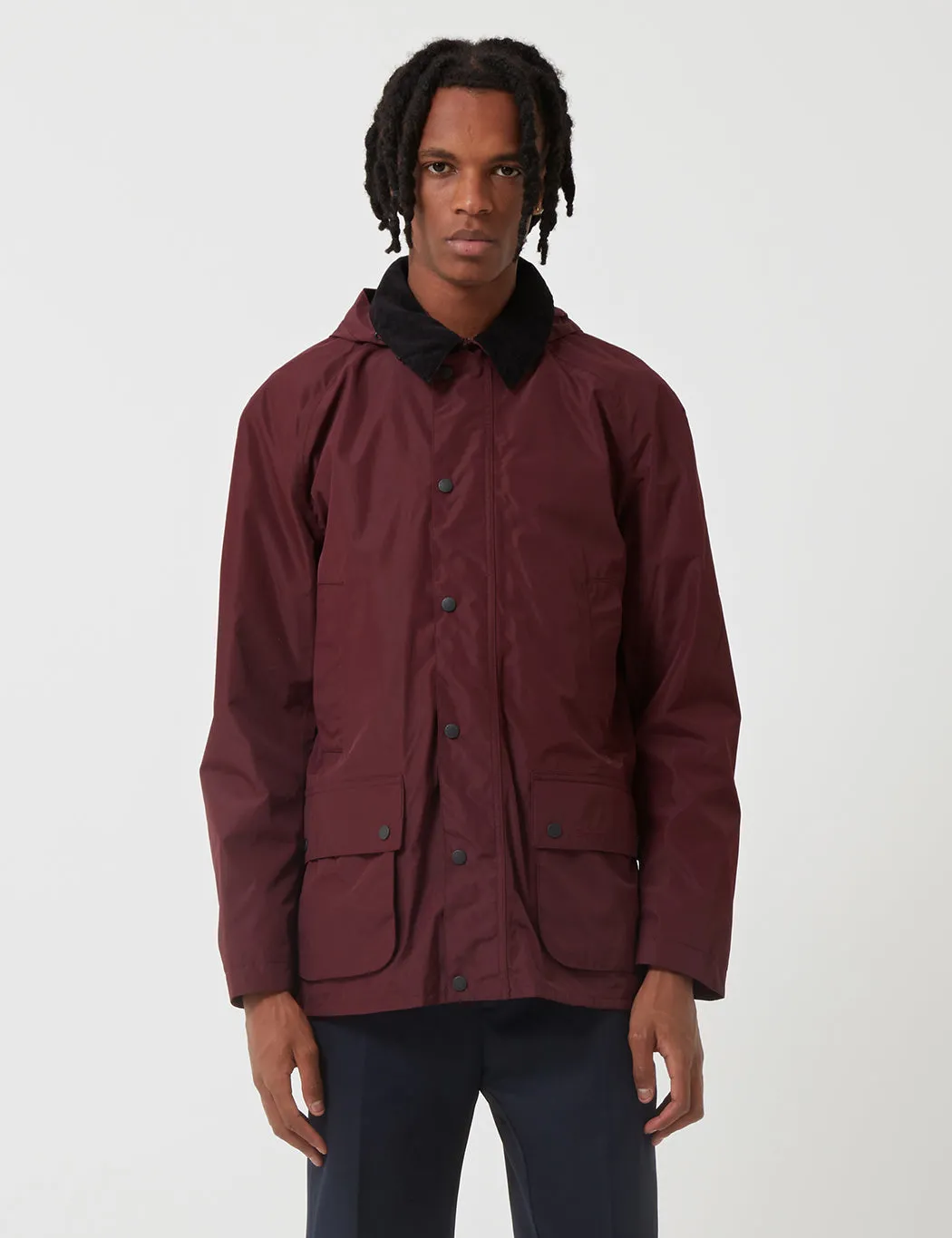 Barbour Ashbrooke Jacket - Bordeaux Burgundy