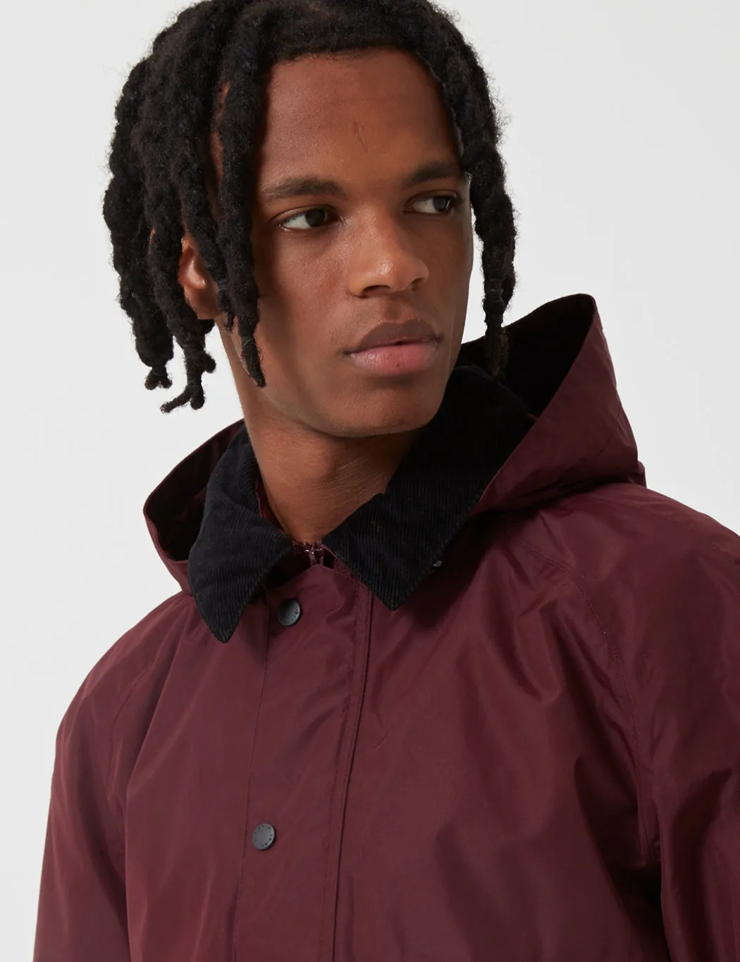 Barbour Ashbrooke Jacket - Bordeaux Burgundy