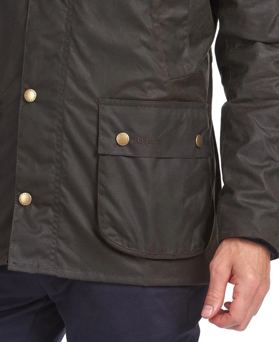 Barbour Ashby Wax Jacket olive