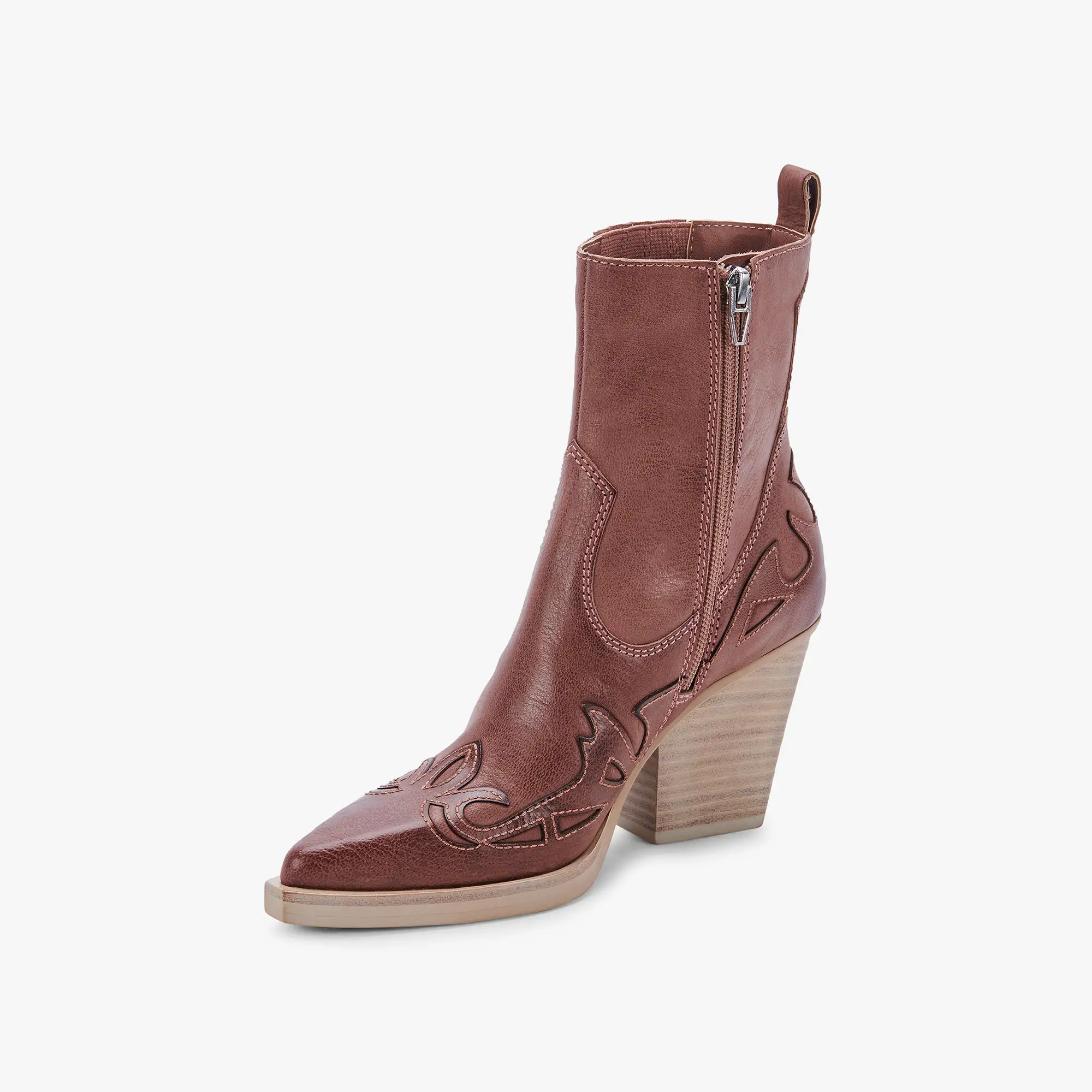 BEAUX BOOTS ROSE LEATHER