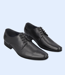 BM4133-BLACK-Men Formal Lace Up's