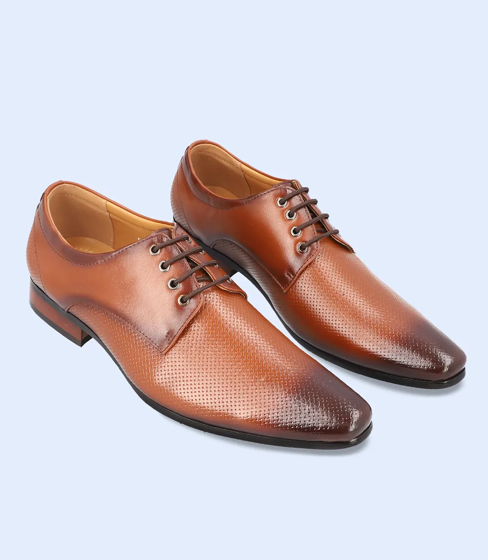 BM4133-BROWN-Men Formal Lace Up's