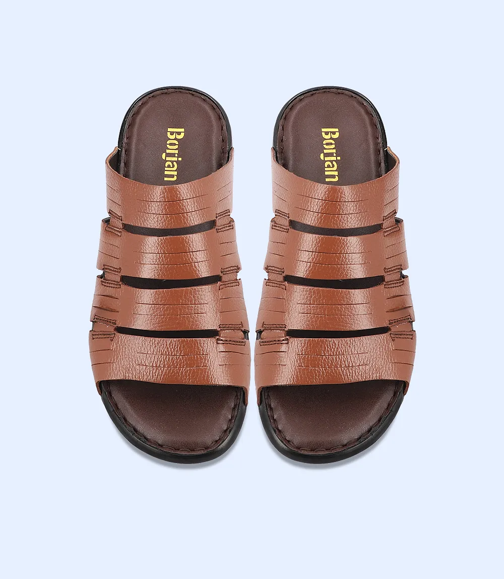 BM4733-TAN-Men Slipper