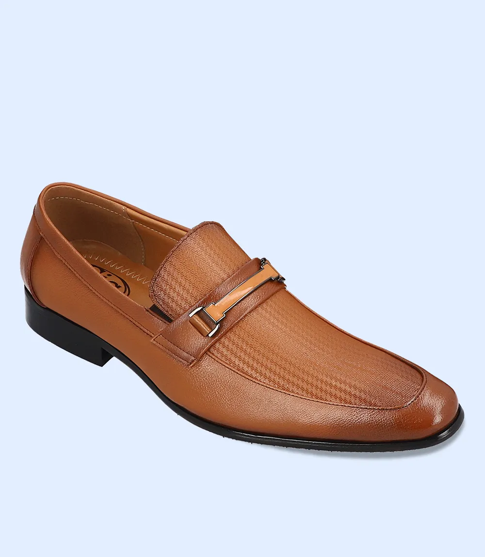 BM5057-TAN-Men Formal Slip-on's