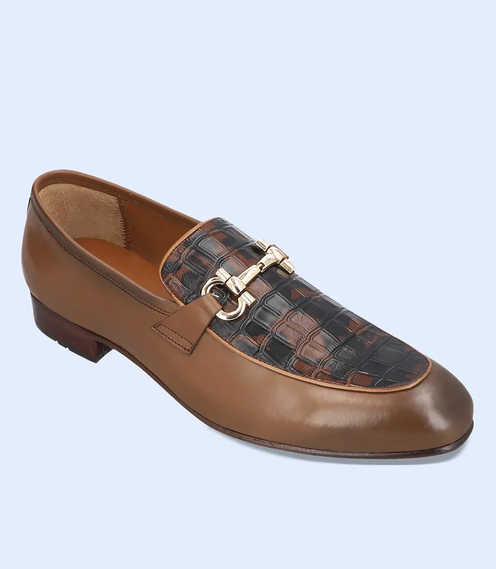 BM5184-CAMEL-Men Formal Slip-on's