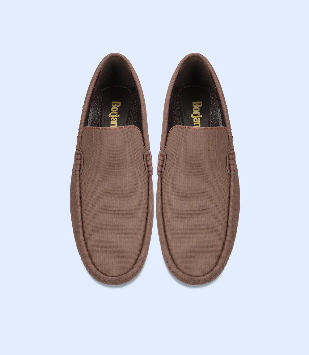 BM5220-L. Brown-Men Driving Moccasins