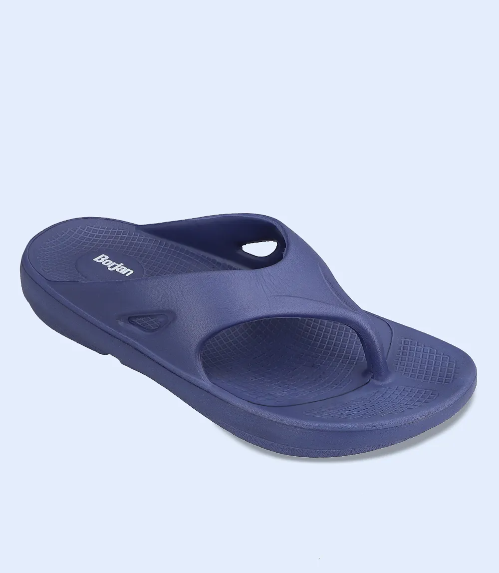 BM5296-BLUE-Men Flip flop