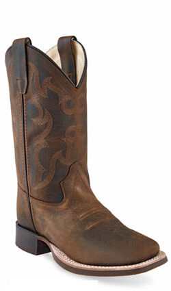 Broad Square Toe Boots