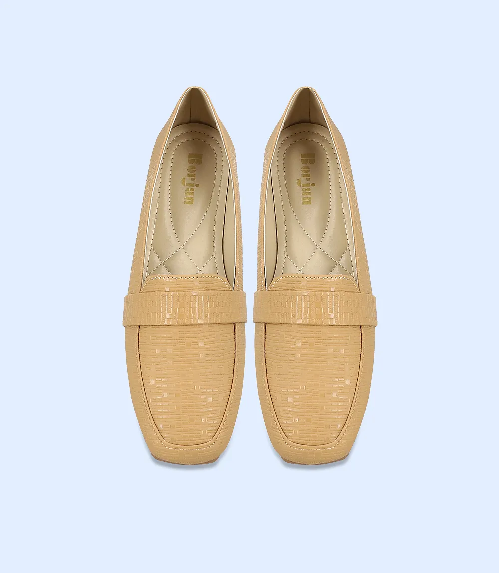 BW7259-NUDE-Women Casual Pumps