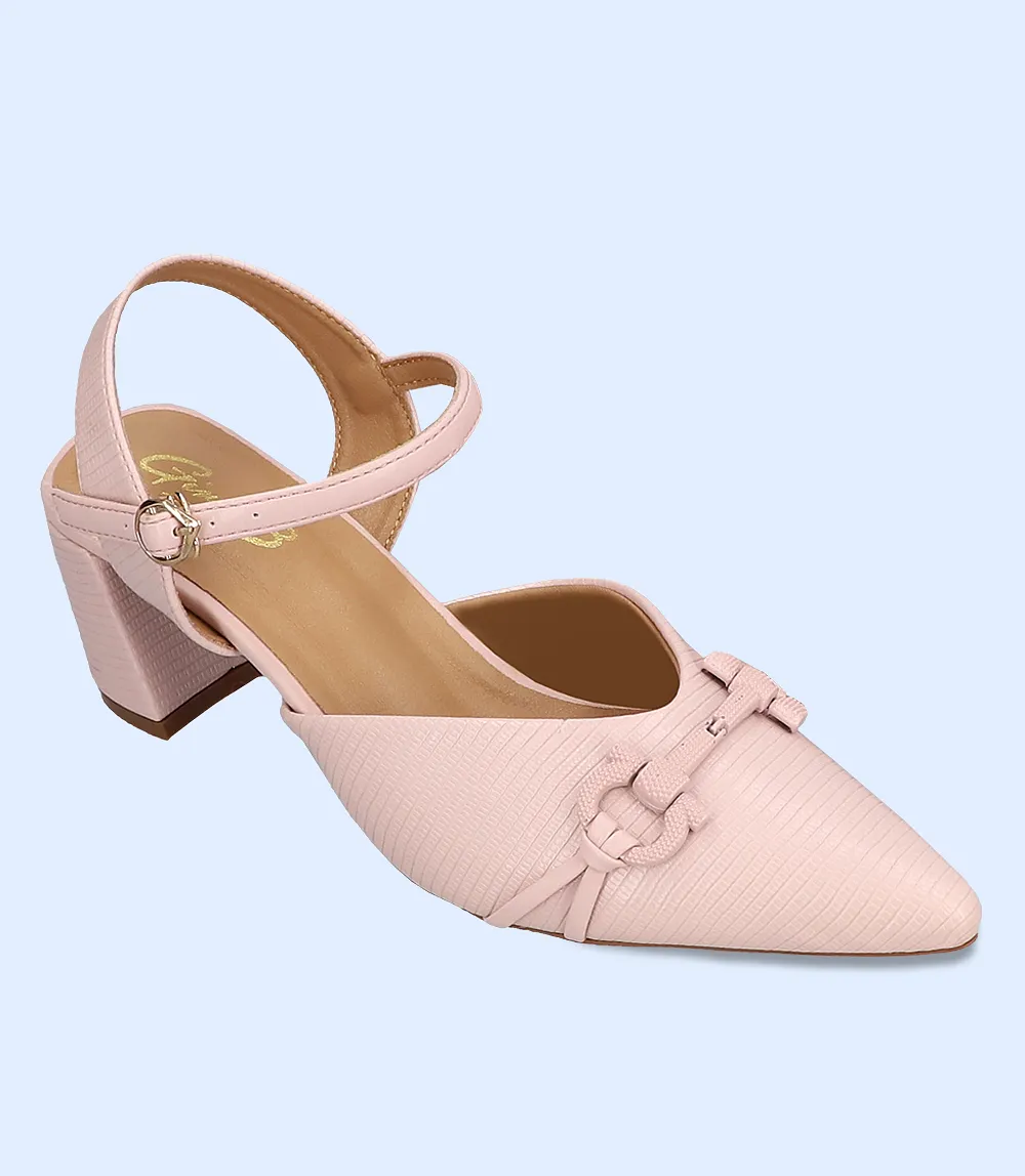 BW8166-TEA PINK-Women Casual Court Shoes