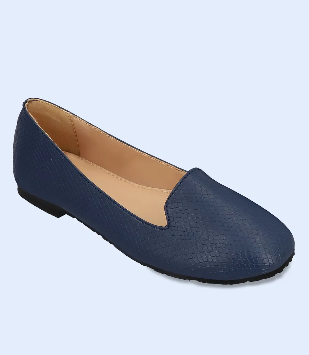 BW8307-NAVY-Women Casual Pumps