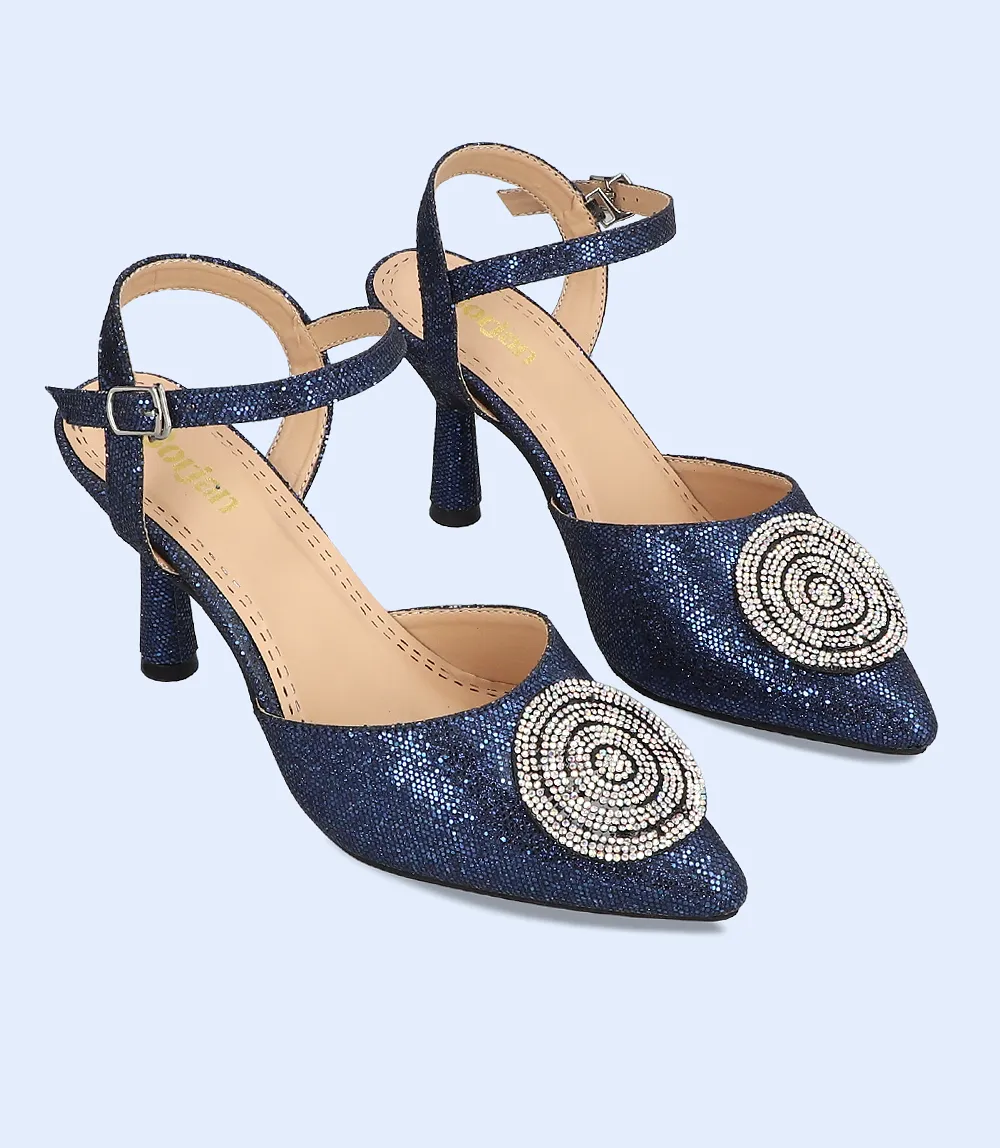 BW8369-NAVY BLUE-Women Formal Court Shoes