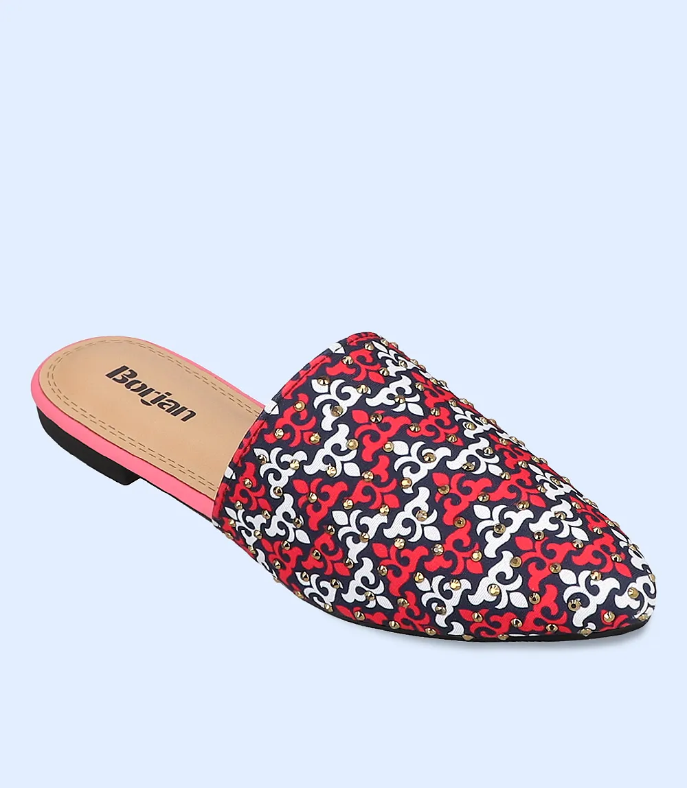 BW8423-MULTY-Women Casual Mules