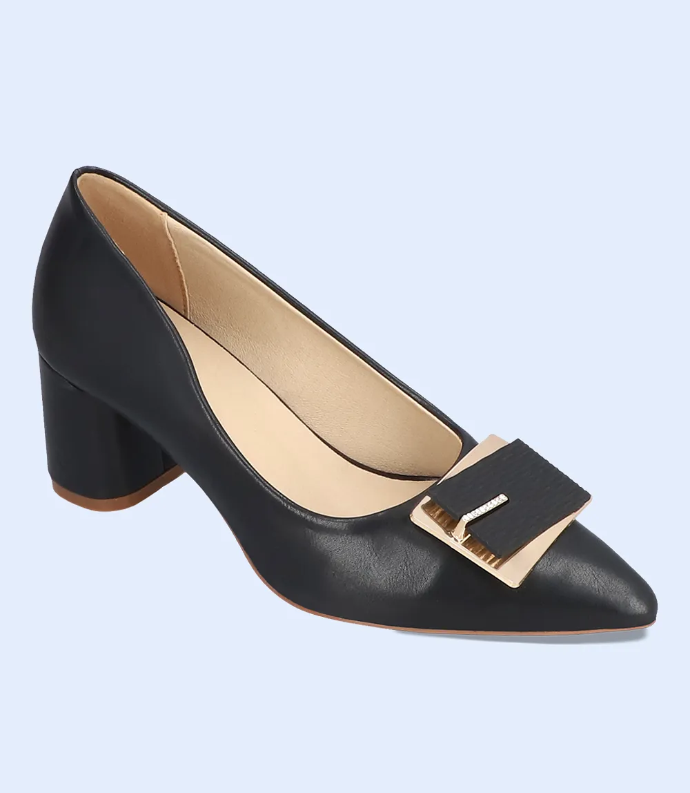 BW8620-BLACK-Women Casual Court Shoes