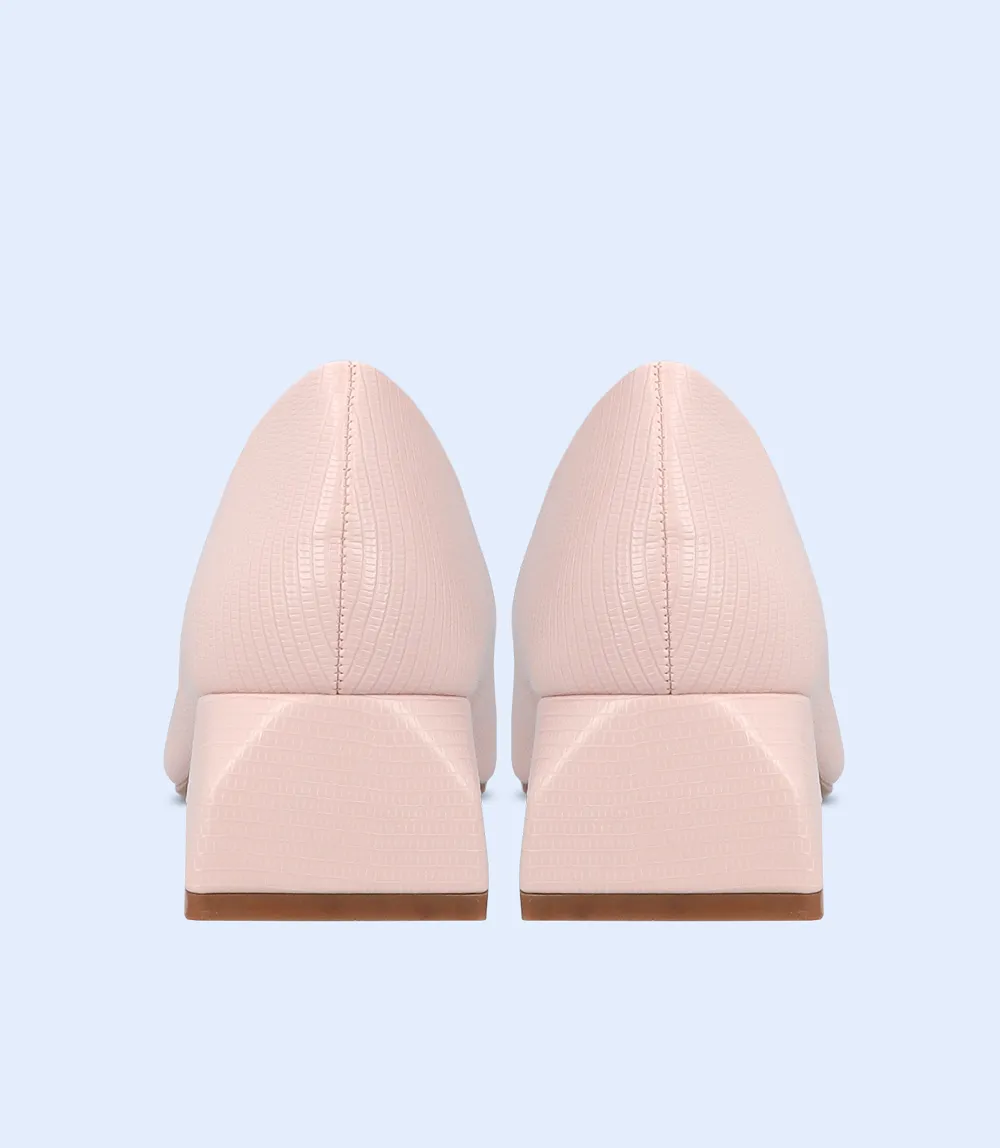 BW8629-TEA PINK-Women Casual Court Shoes