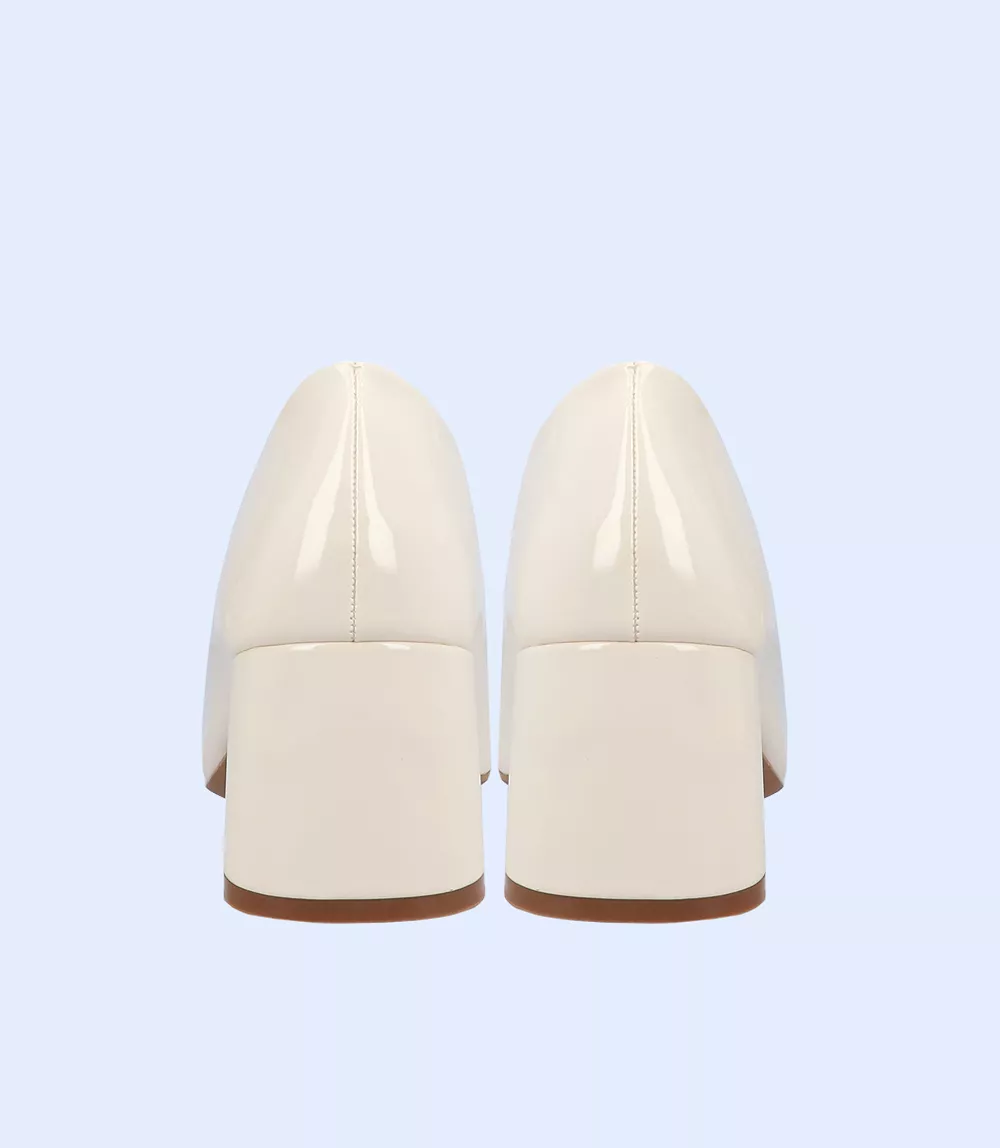 BW8633-IVORY-Women Casual Court Shoes