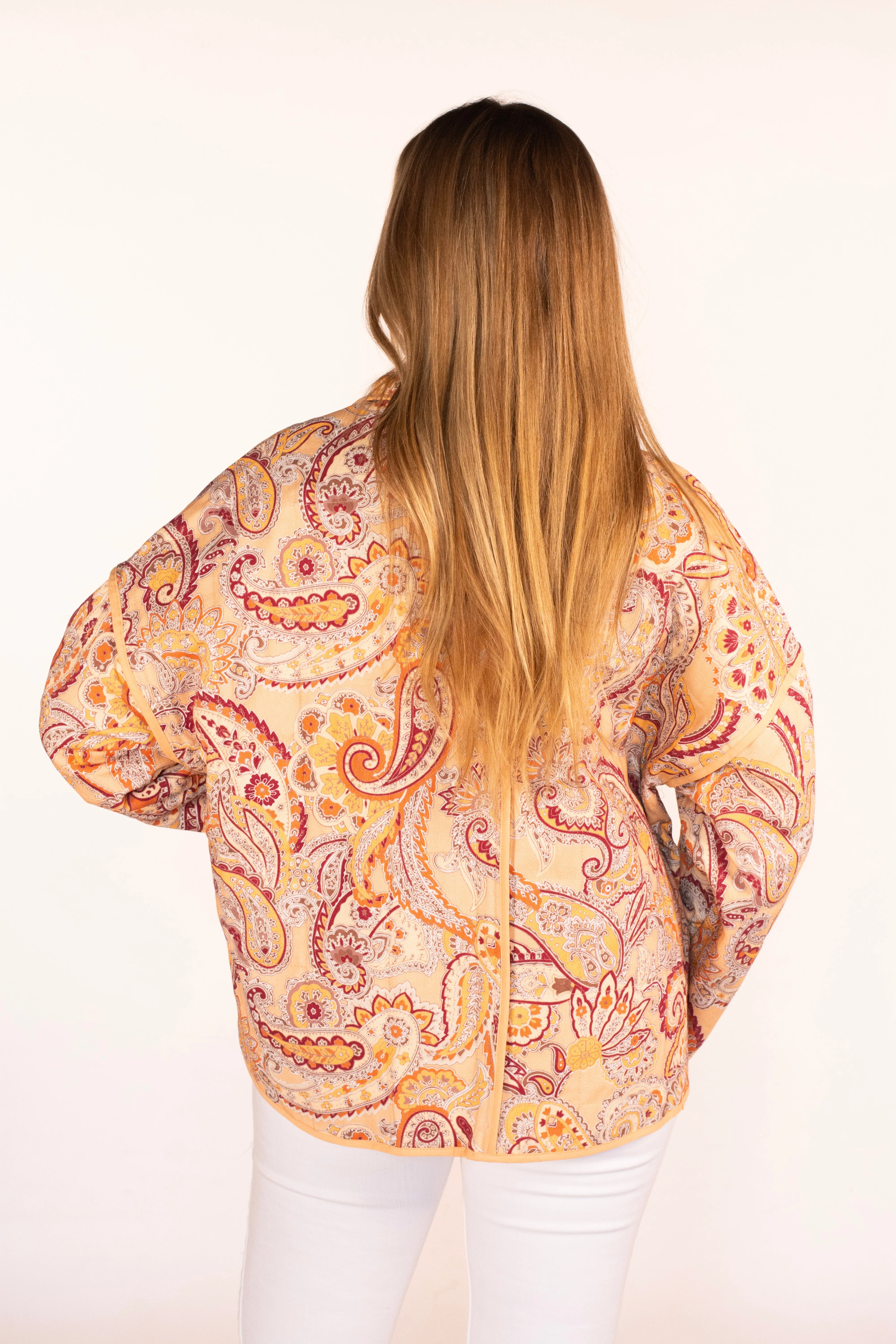 Chic Calling Paisley Print Jacket