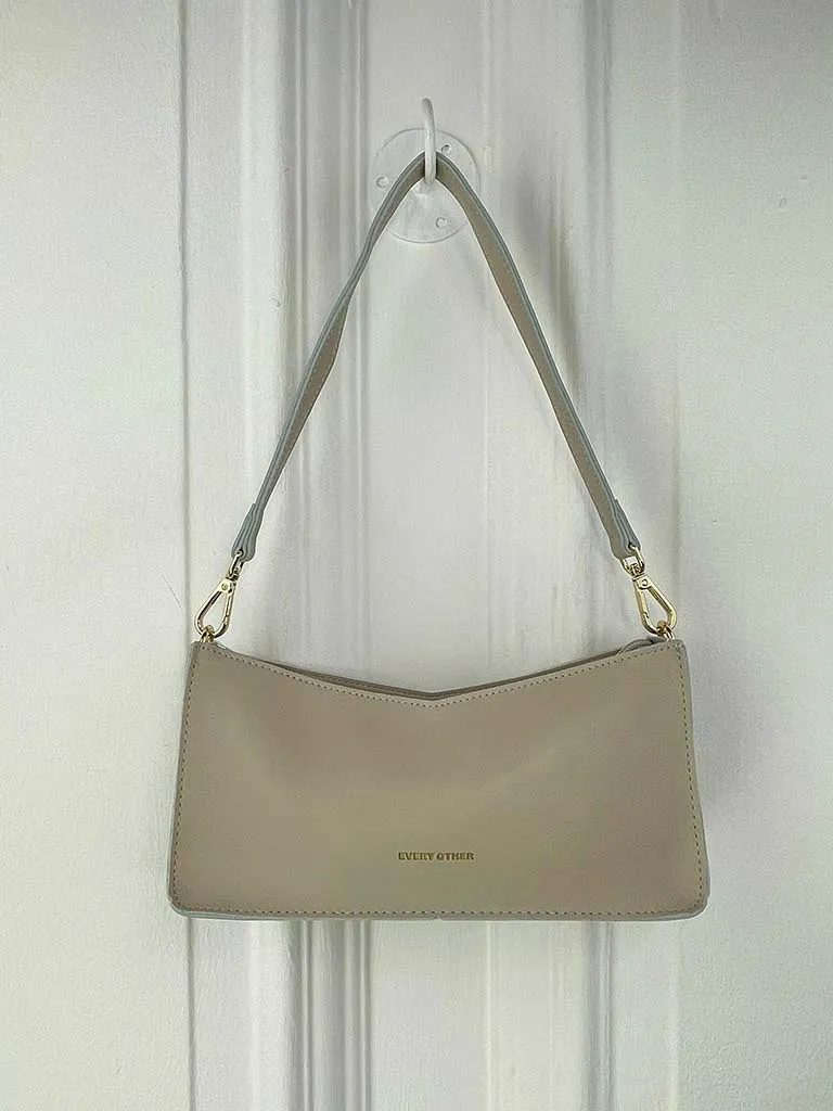 Classic Shoulder Bag - Taupe