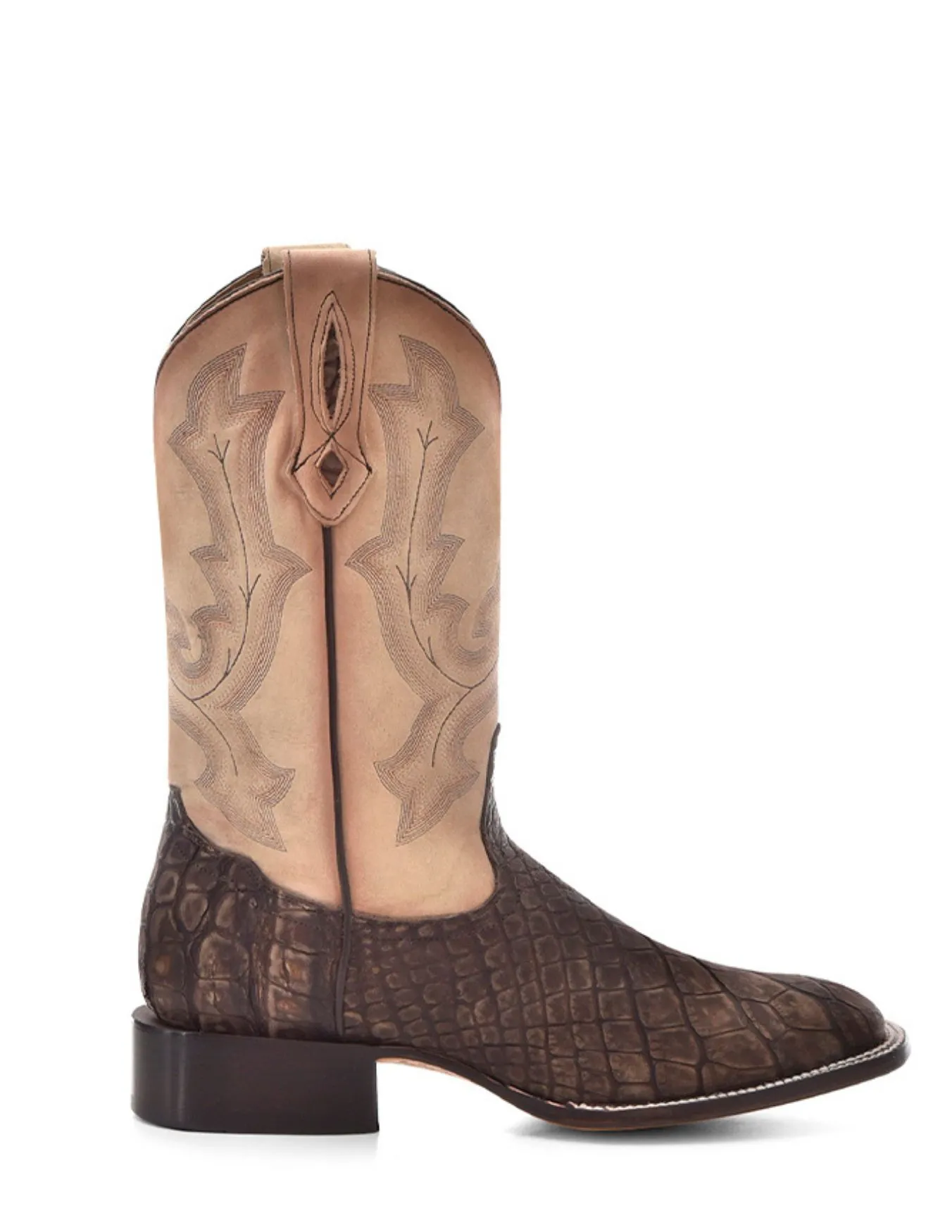 Corral Mens Capuchino Sand Alligator Boots