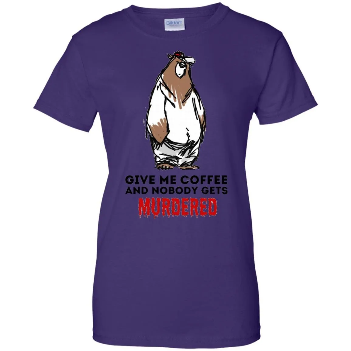 CUTE ANIMALS - Coffee  Murder T Shirt & Hoodie