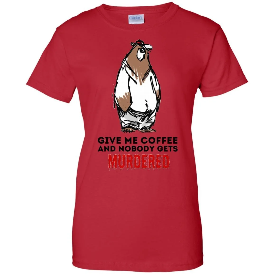 CUTE ANIMALS - Coffee  Murder T Shirt & Hoodie