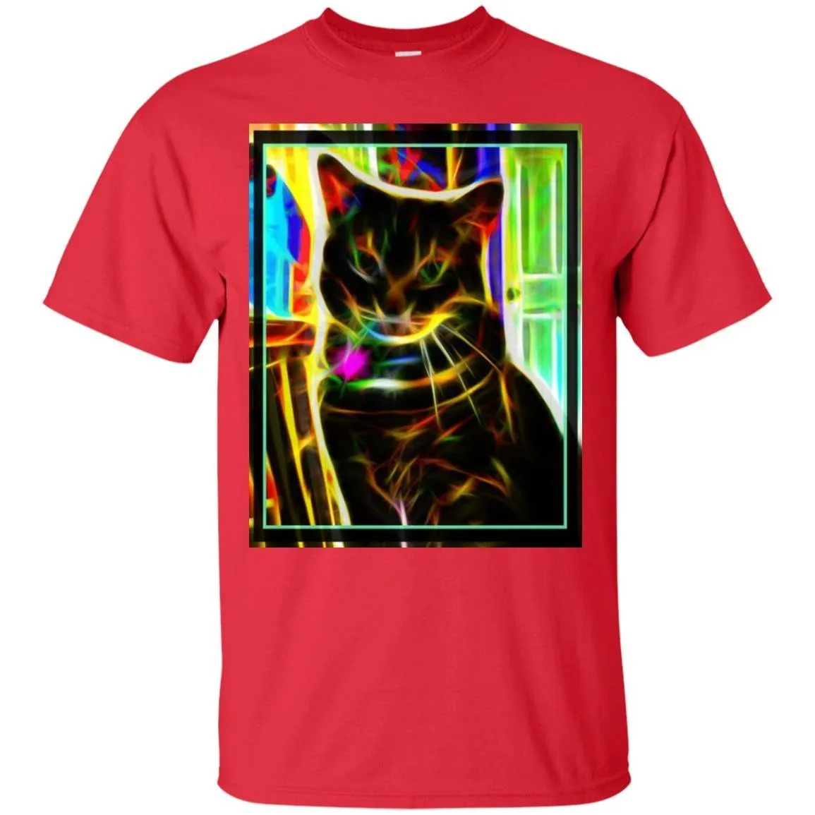 CUTE ANIMALS - Color Cat T Shirt & Hoodie