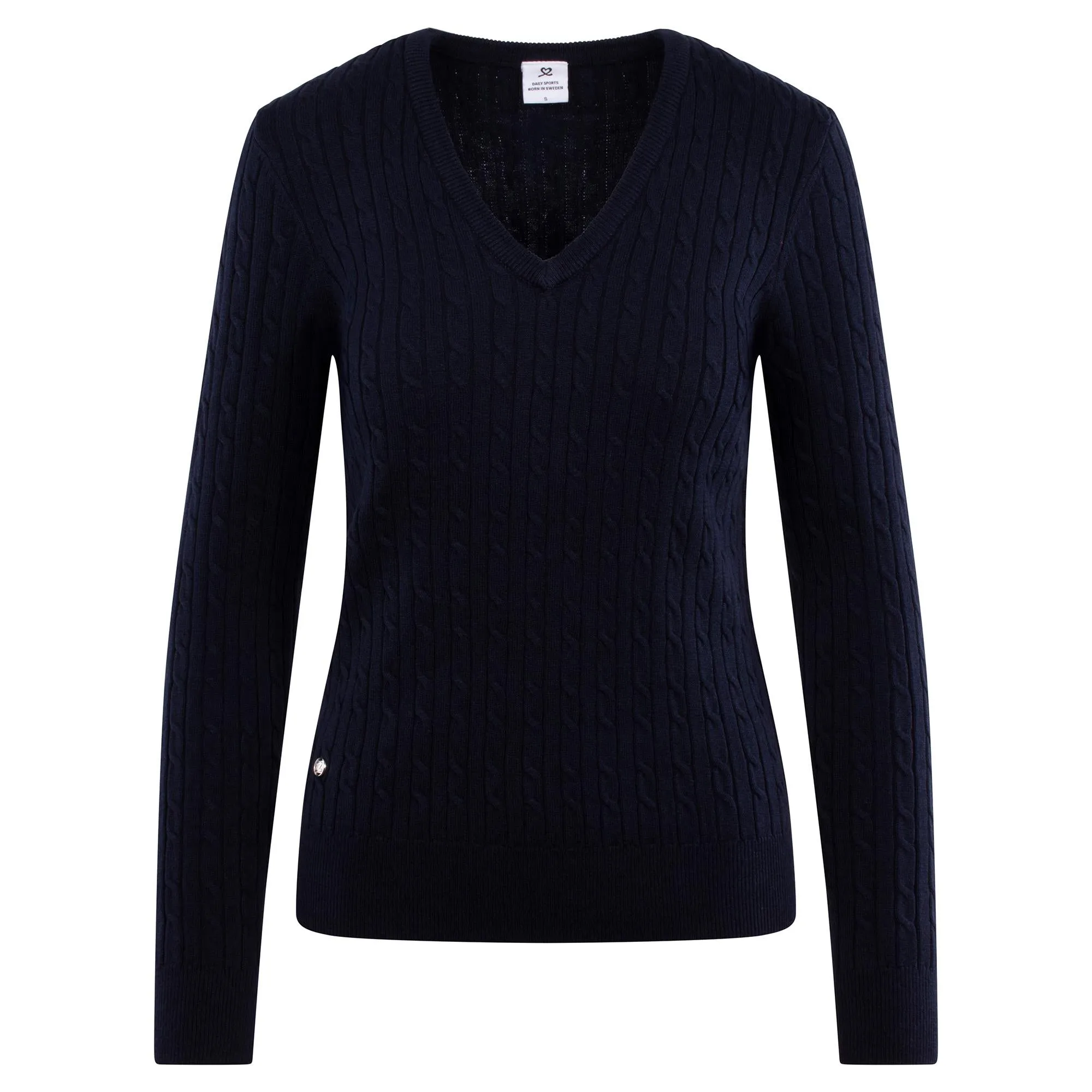 Daily Sports Madelene Ladies Knitted Sweater Navy