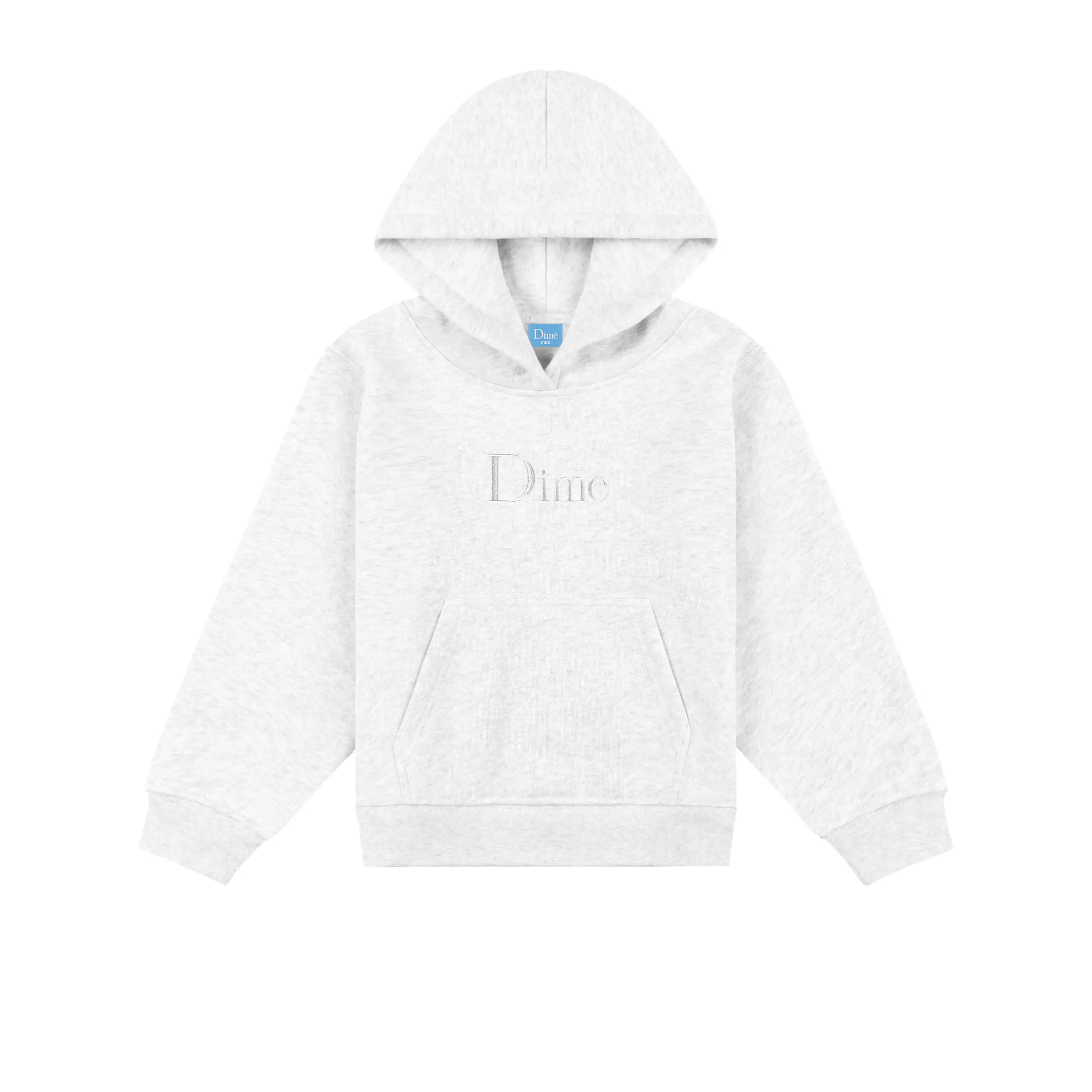 Dime Kids Classic Logo Hoodie - Ash