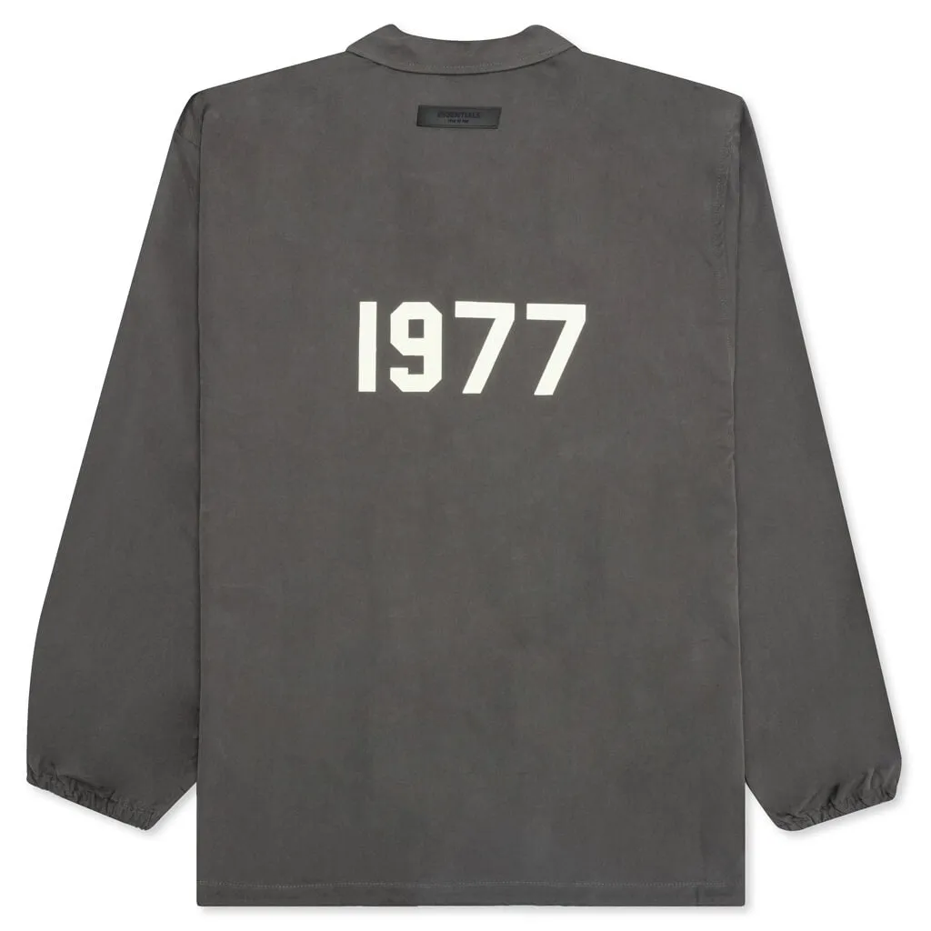 Essentials 1977 Coaches Jacket - Iron