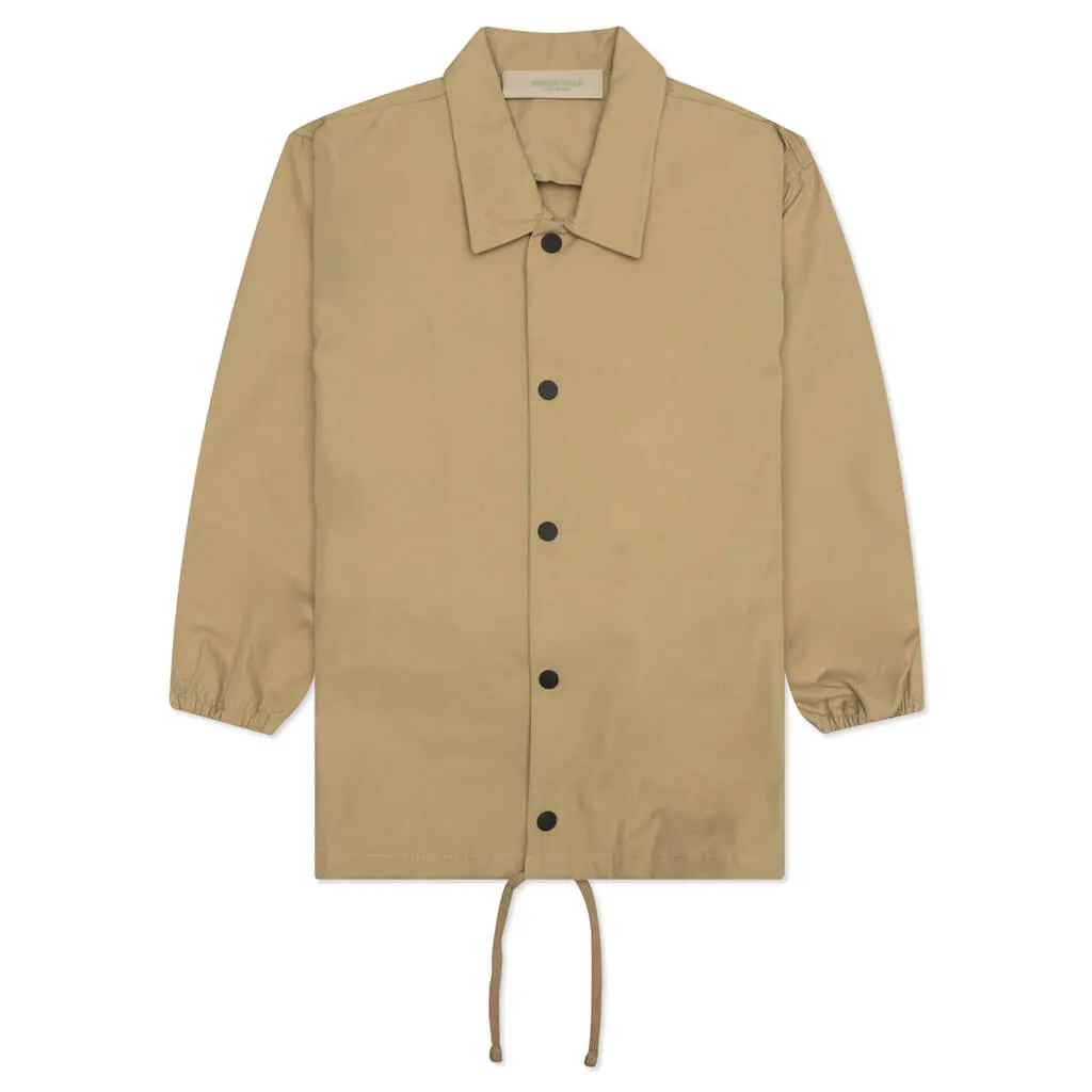 Essentials Kid's Coaches Jacket - Oak