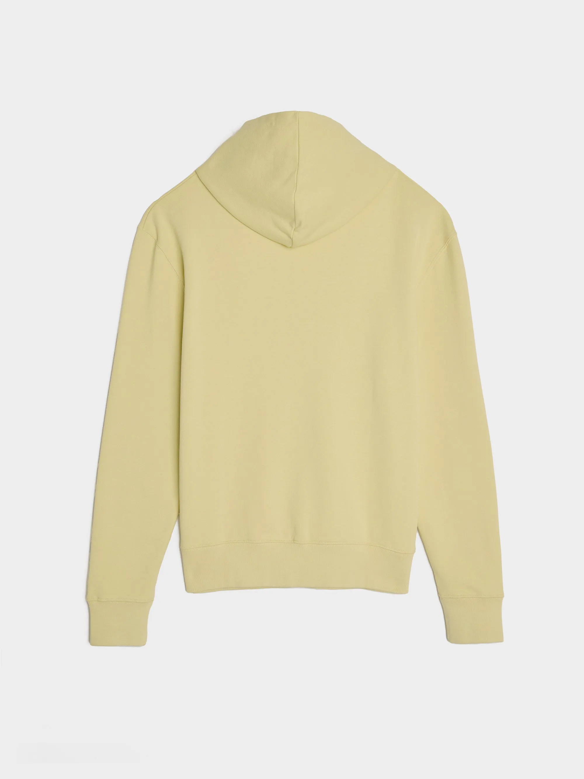 Fox Head Patch Regular Hoodie, Chalk Yellow