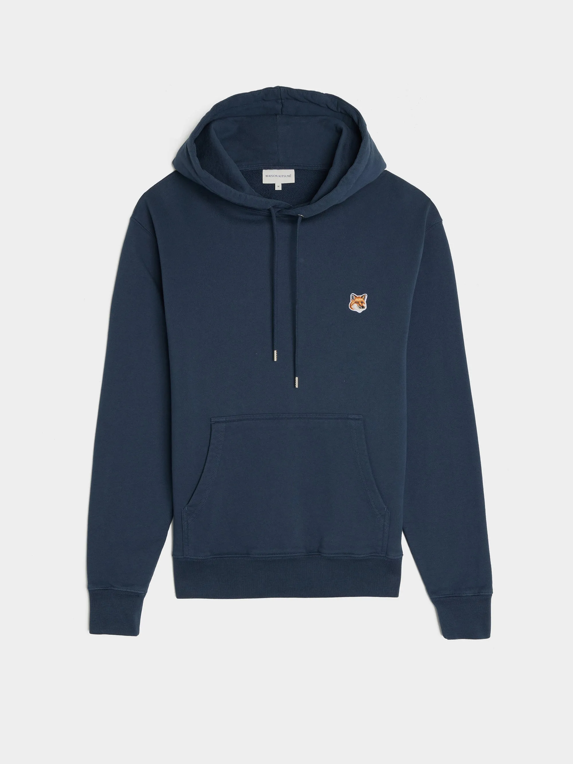 Fox Head Patch Regular Hoodie, Ink Blue