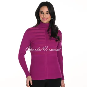 Frank Lyman Turtleneck Sweater - Style 234140U (Magenta)