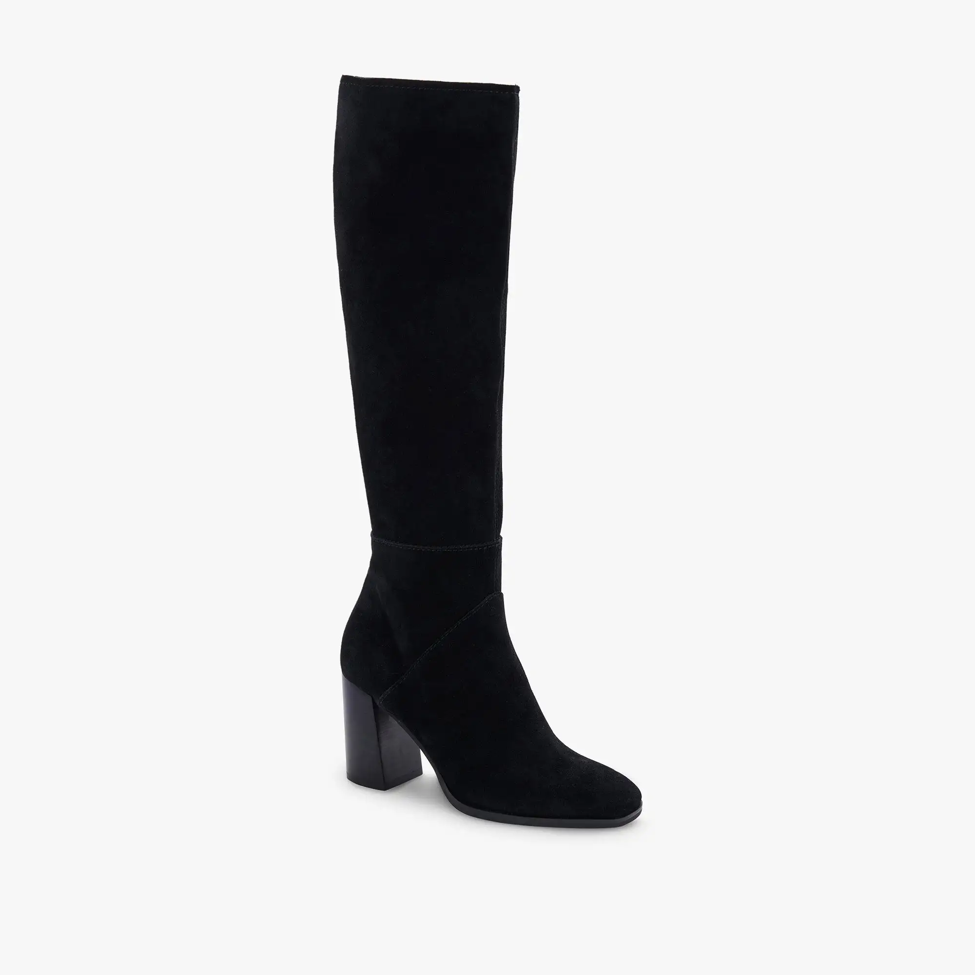 FYNN BOOTS BLACK SUEDE - re:vita