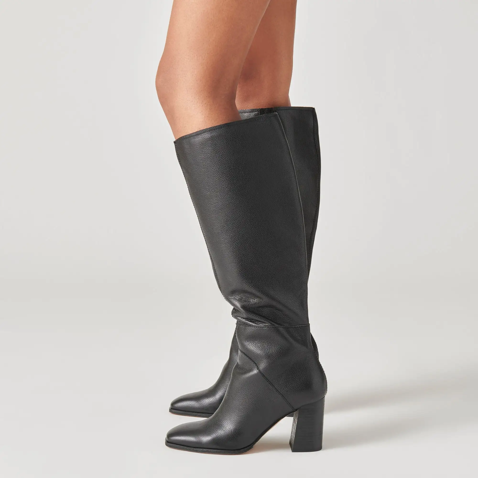 FYNN BOOTS ONYX LEATHER - re:vita