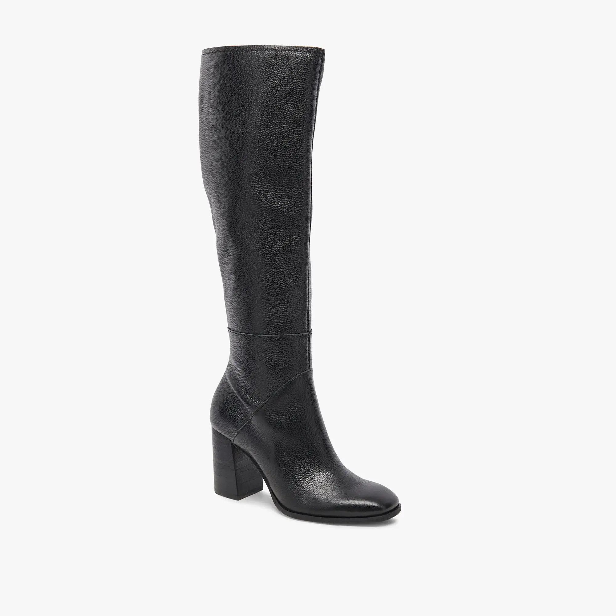 FYNN WIDE CALF BOOTS ONYX LEATHER