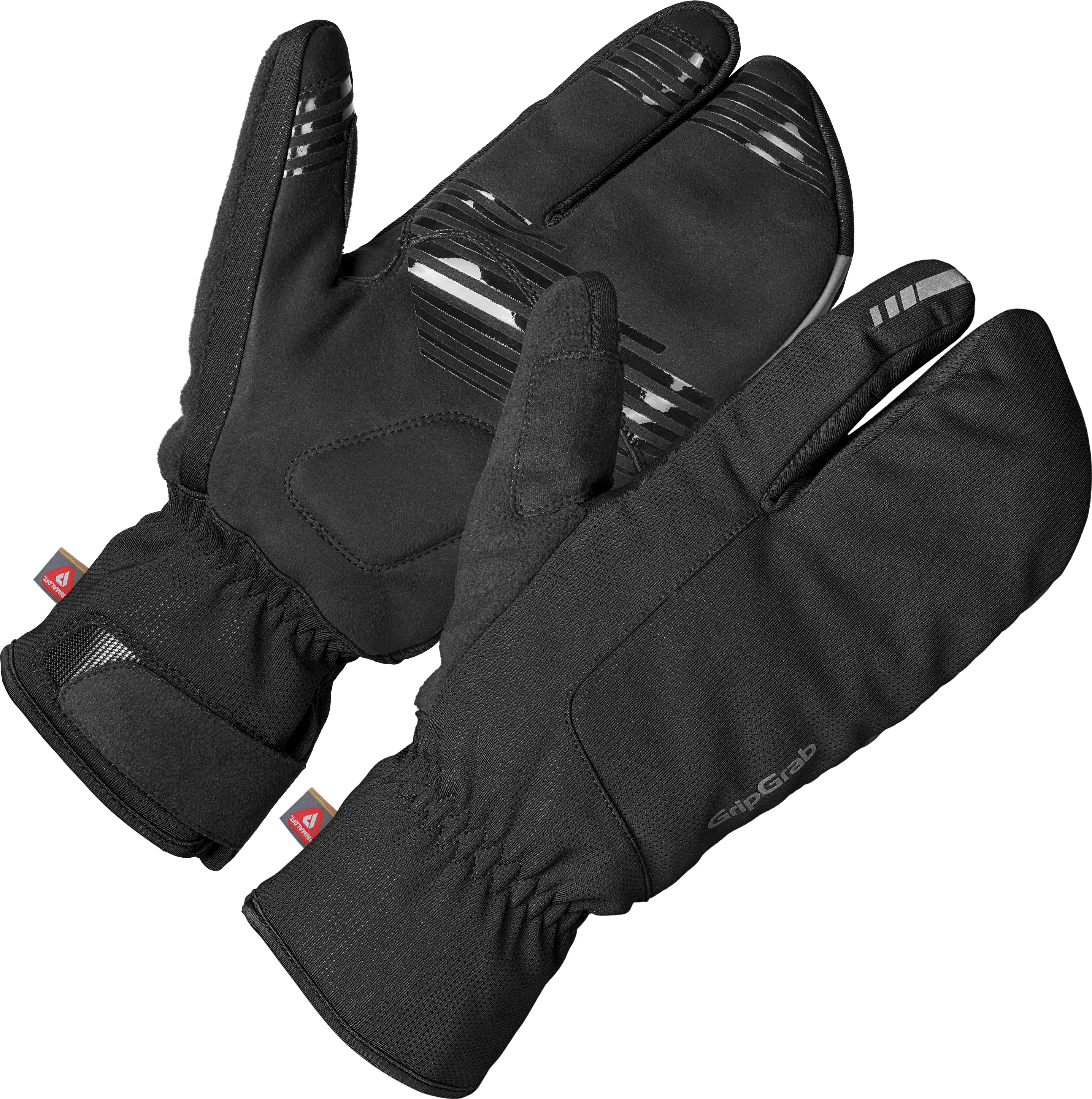 Gripgrab Nordic 2 Windproof Deep Winter Lobster Gloves Black | Buy Gripgrab Nordic 2 Windproof Deep Winter Lobster Gloves Black 