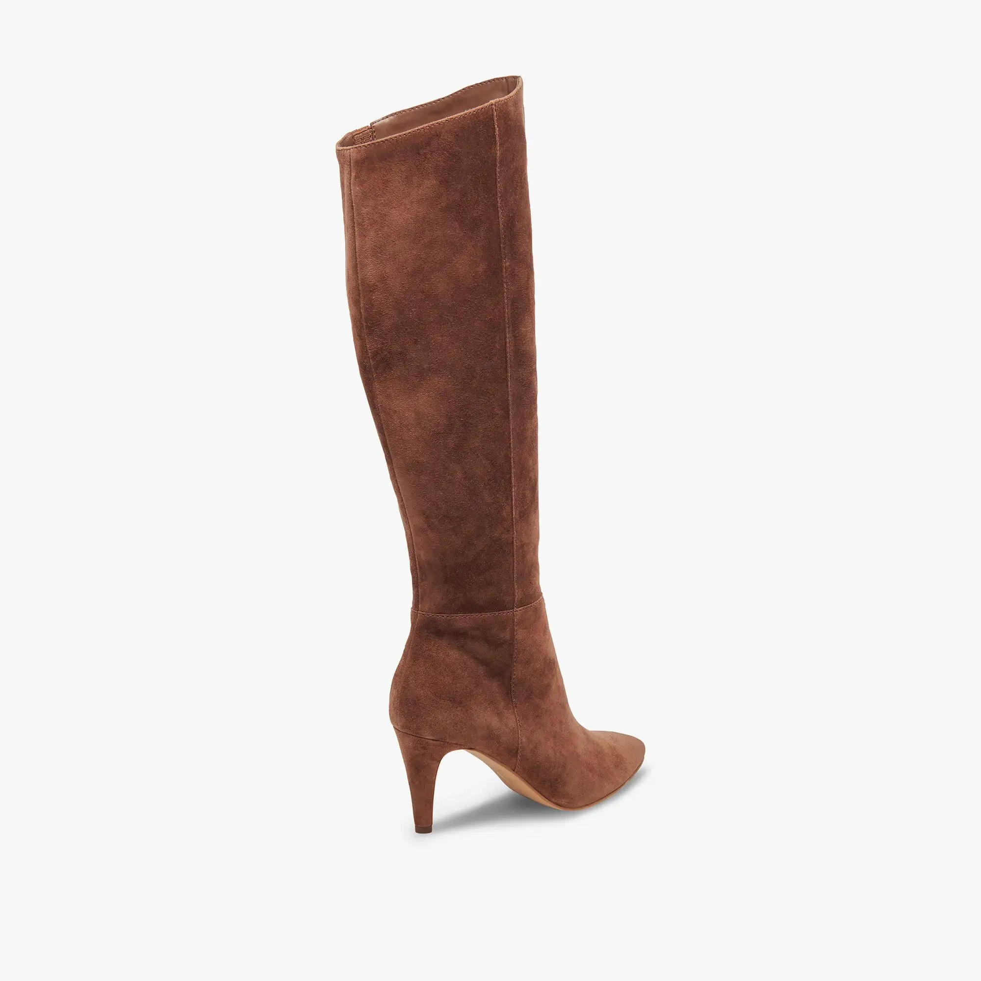 HAZE WIDE CALF BOOTS COCOA SUEDE