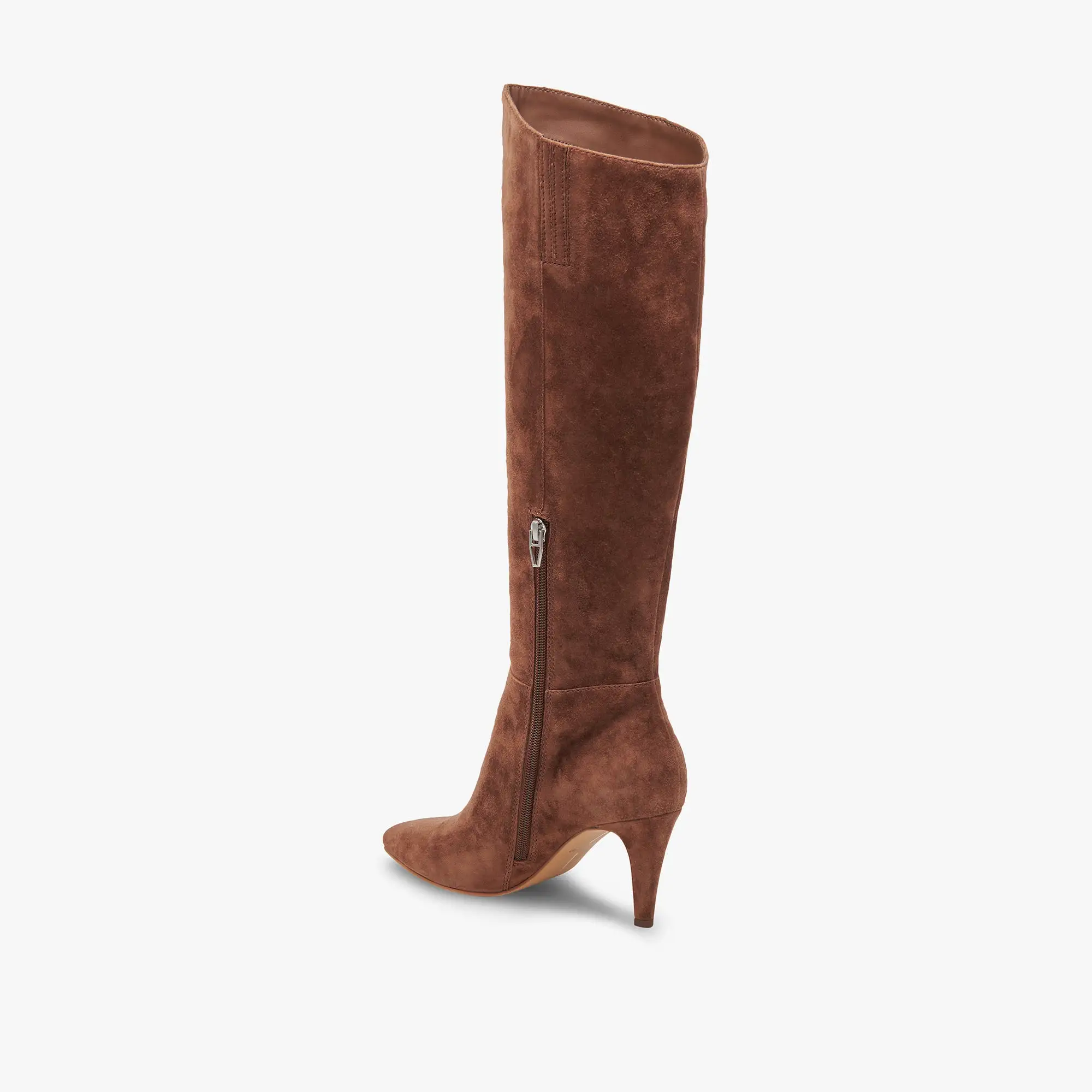 HAZE WIDE CALF BOOTS COCOA SUEDE