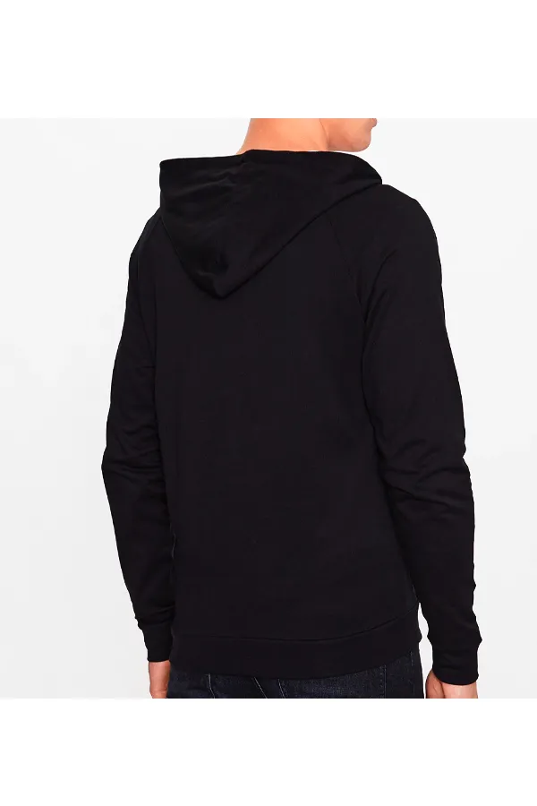 Hugo Boss Zip Hoodie Line Logo Black