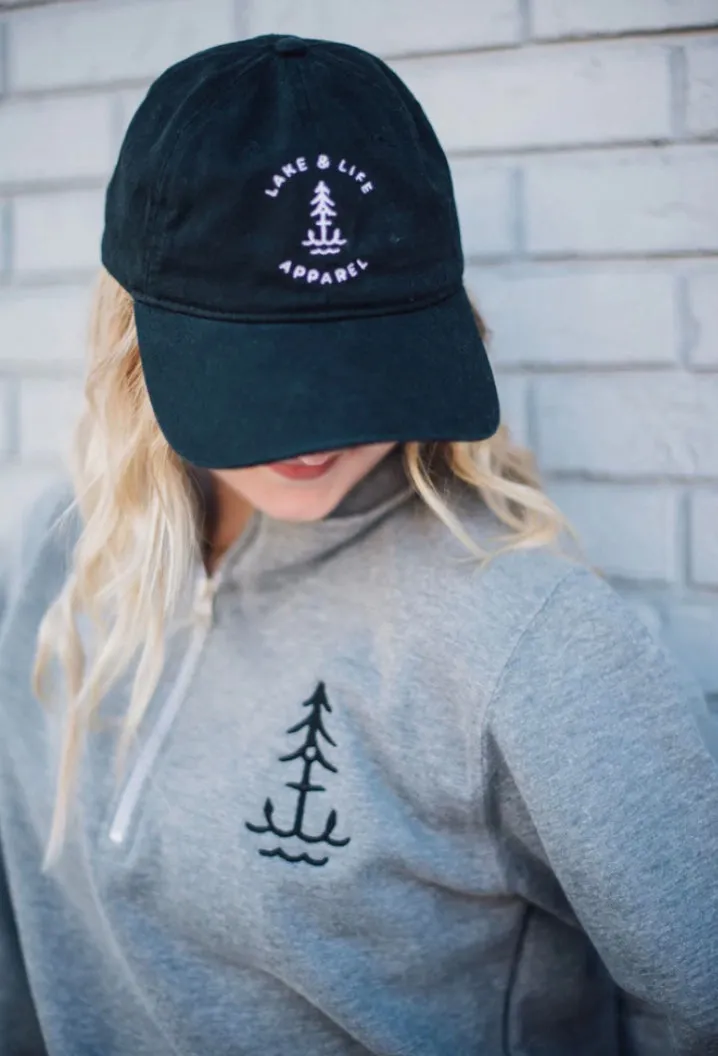 Lake & Life - Anchor 1/4 Zip Sweater